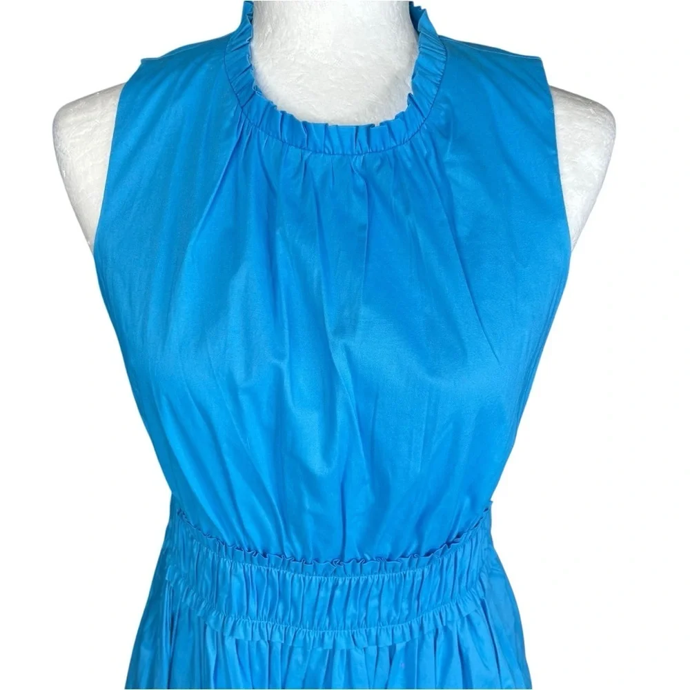 Lilly Pulitzer Tiered Elina Dress 2 Blue Ruffles Dainty Resort Cruise